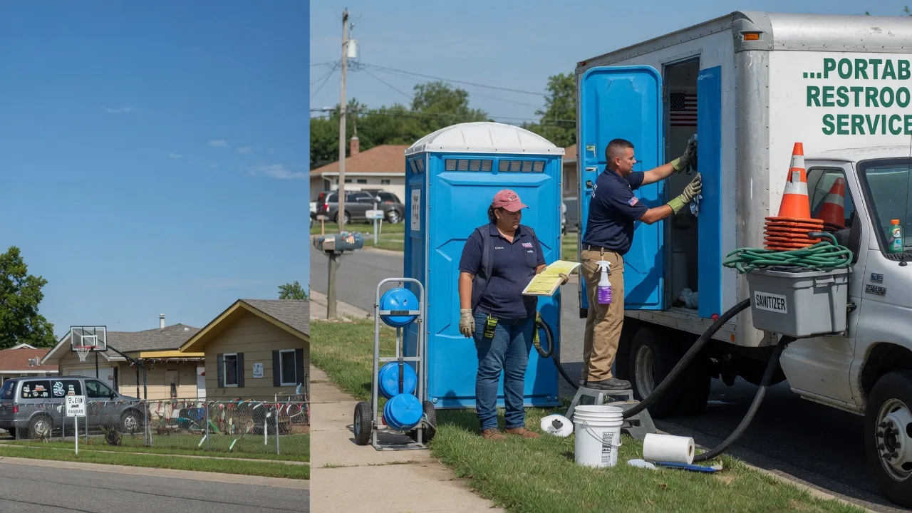 Portable Toilet Rental in Neosho Rapids, KS near me